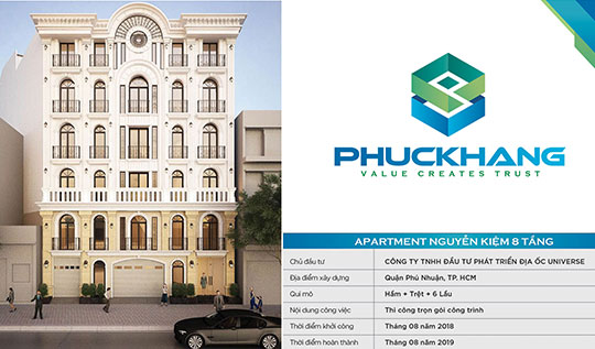 APARTMENT NGUYỄN KIỆM 8 TẦNG