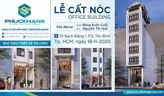 LỄ CẤT NÓC – OFFICE BUILDING