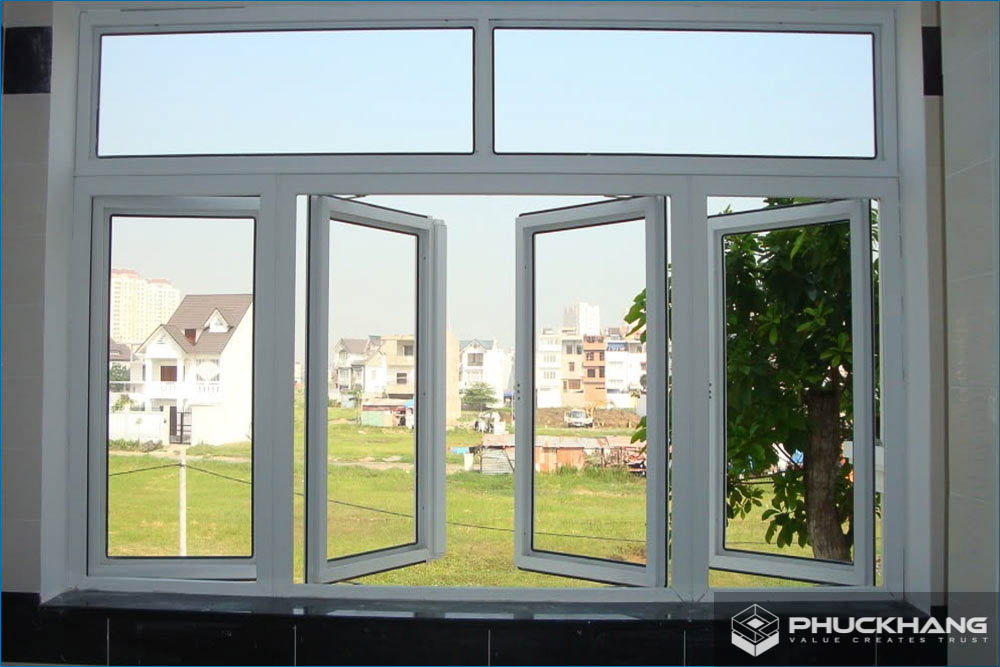 mẫu cửa sổ sắt đẹp 4 cánh
