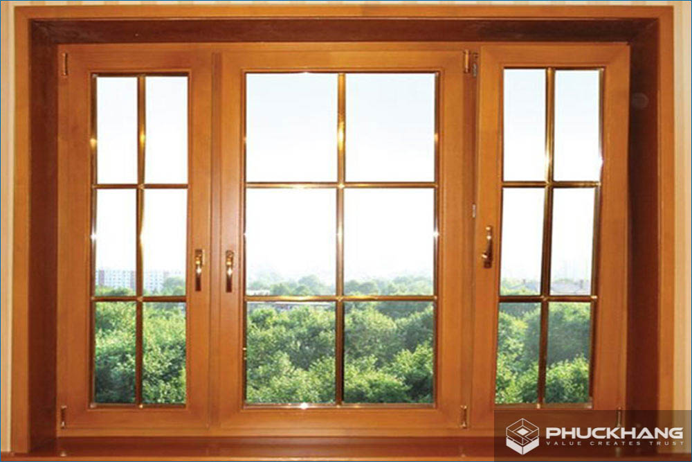 Mẫu cửa gỗ đẹp 4 cánh