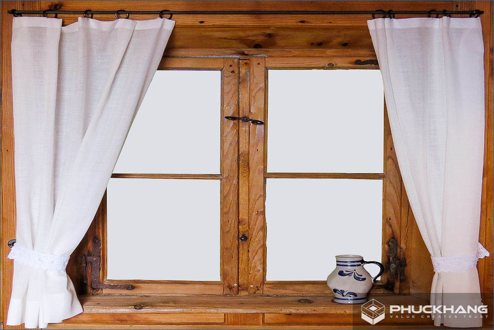 mẫu cửa sổ gỗ đẹp hiện đại