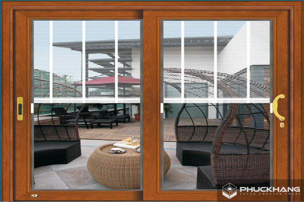 mẫu cửa sổ gỗ đẹp 2 cánh hiện đại