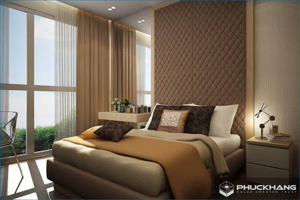 rèm phòng ngủ vải 2 lớp