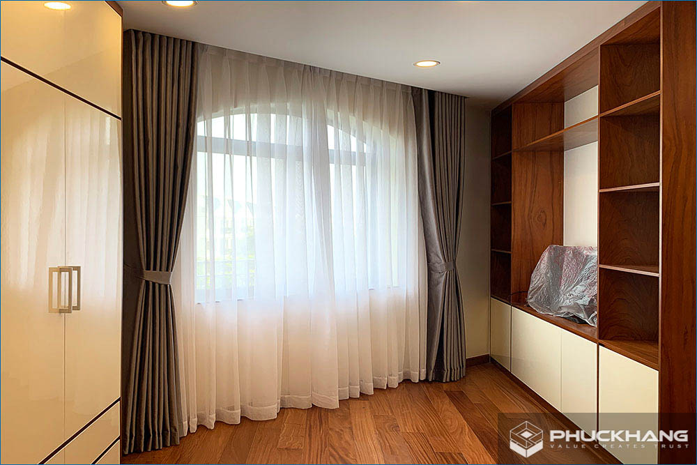 rèm vải phòng khách 