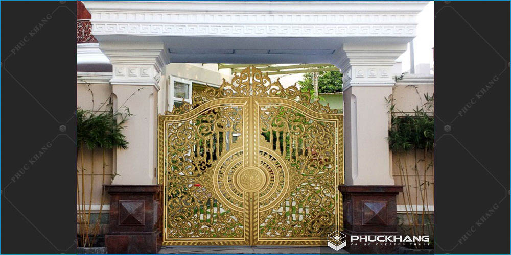 cổng nhà biệt thự đẹp