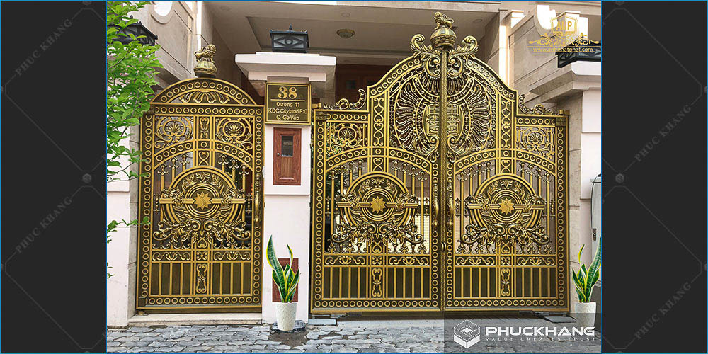 cổng nhà biệt thự đẹp