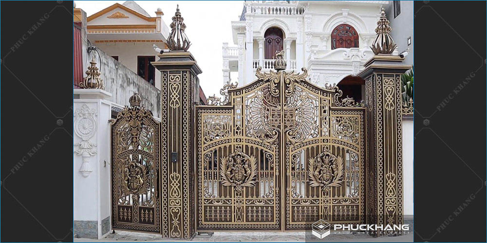 cổng nhà biệt thự đẹp