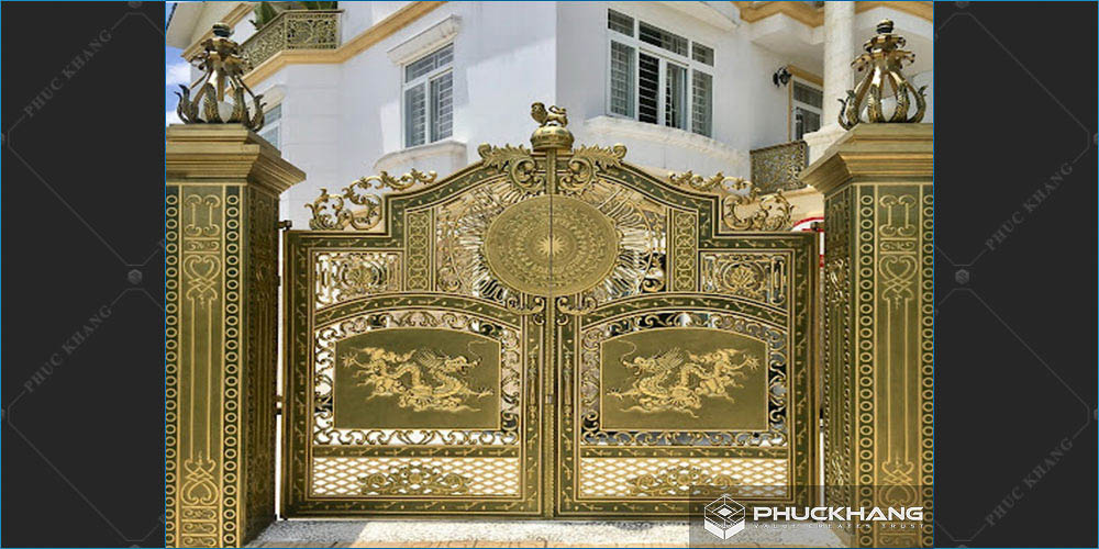 cổng nhà biệt thự đẹp