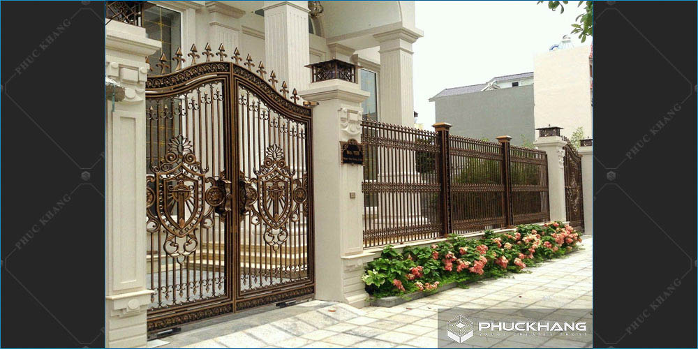 cổng nhà biệt thự đẹp