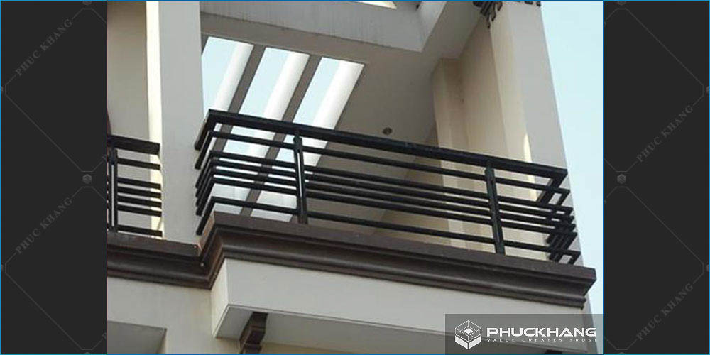 mẫu lan can sắt hộp đẹp