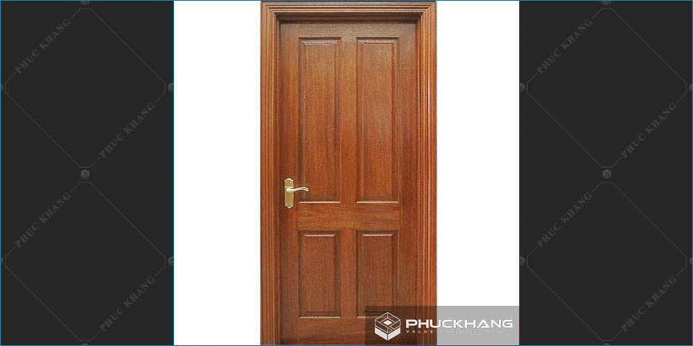 Mẫu cửa 1 cánh bằng gỗ đẹp