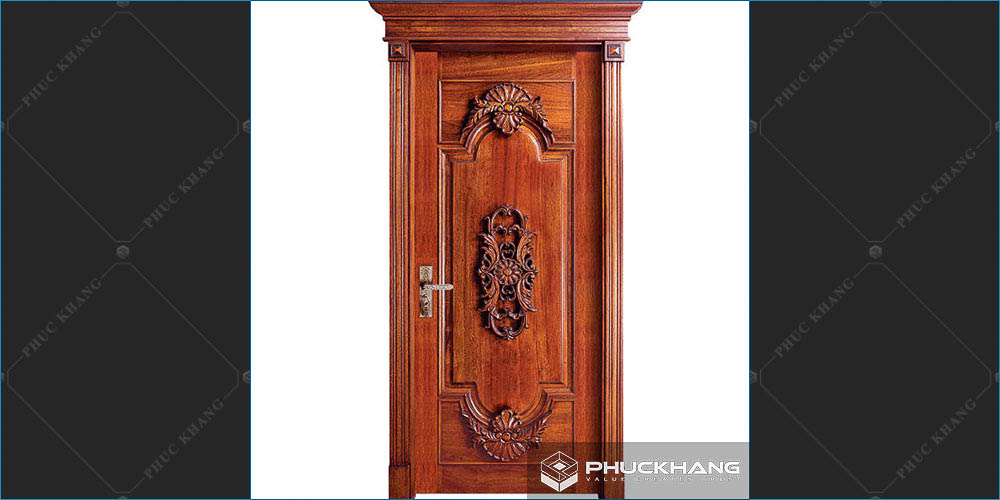 Mẫu cửa 1 cánh bằng gỗ đẹp