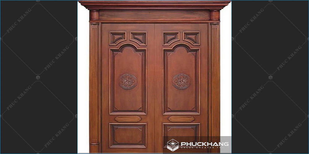 Mẫu cửa gỗ 2 cánh đẹp