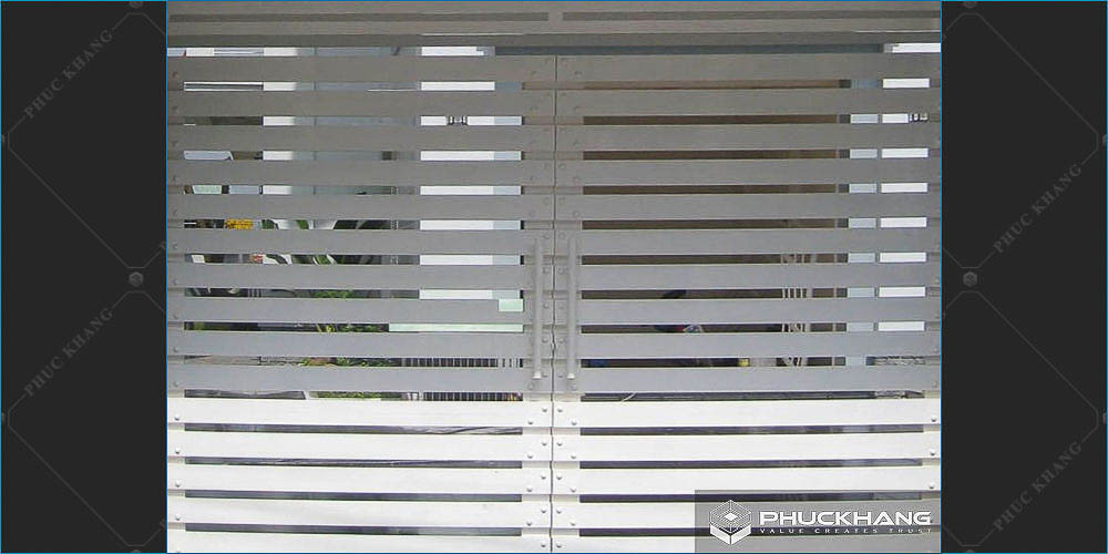 Mẫu cửa cổng sắt đẹp