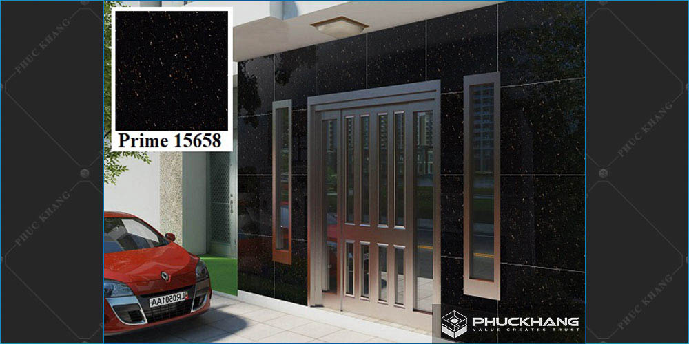 gạch giả đá ốp mặt tiền