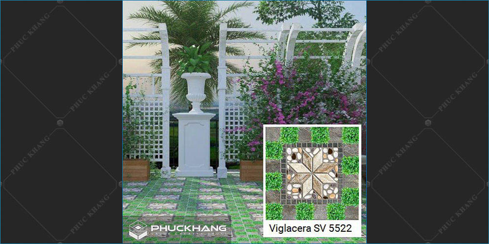 gạch viglacera lát sân