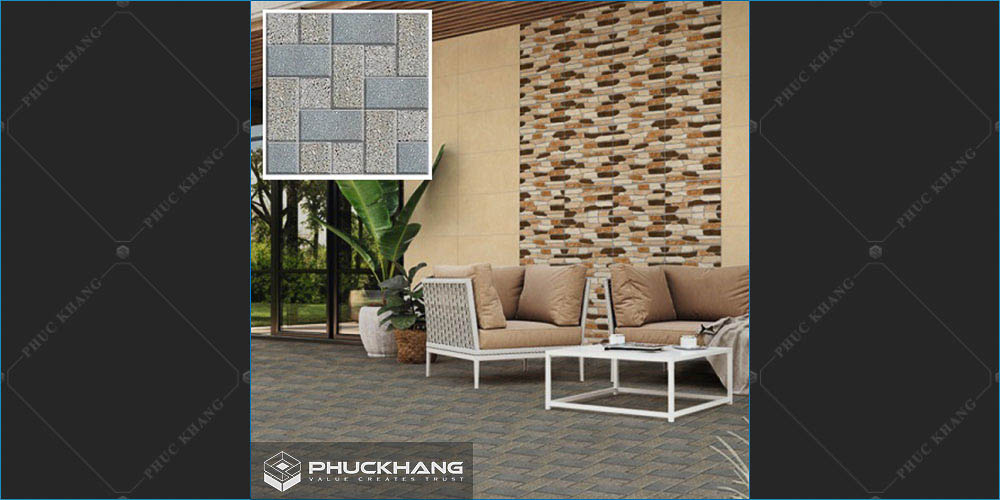 gạch viglacera lát sân