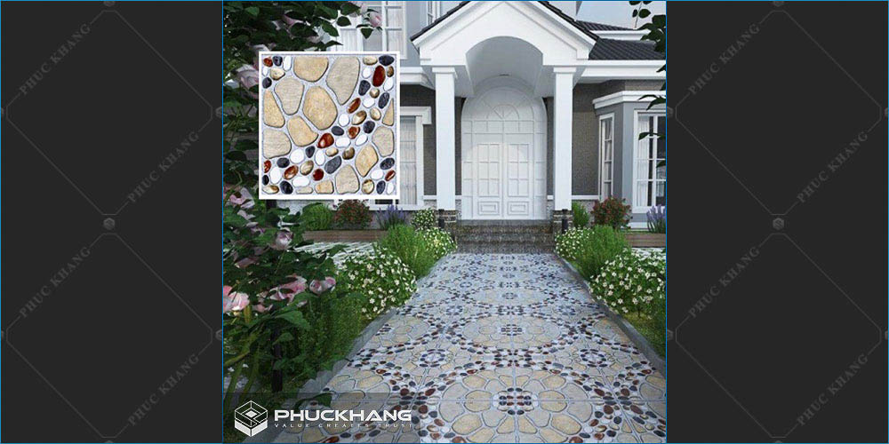 gạch viglacera lát sân
