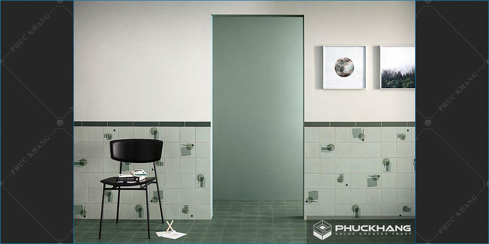 gạch ốp chân tường theo bộ