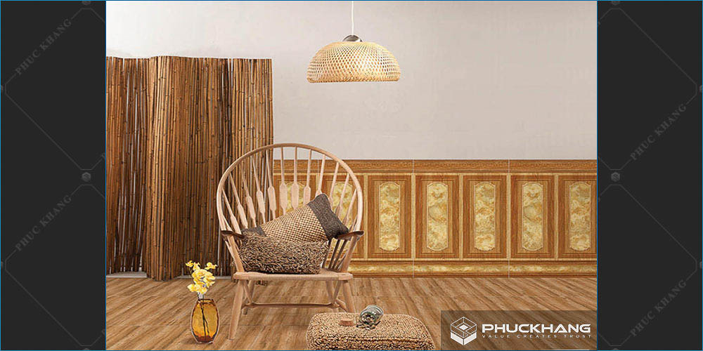 gạch theo bộ ốp chân tường