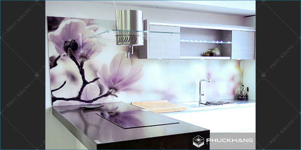 gạch 3d ốp tường bếp