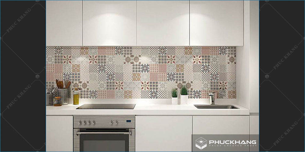 gạch bộ ốp tường bếp