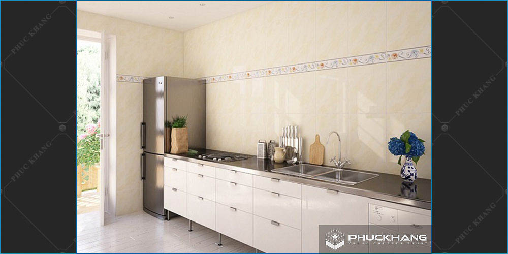 gạch bộ ốp tường bếp