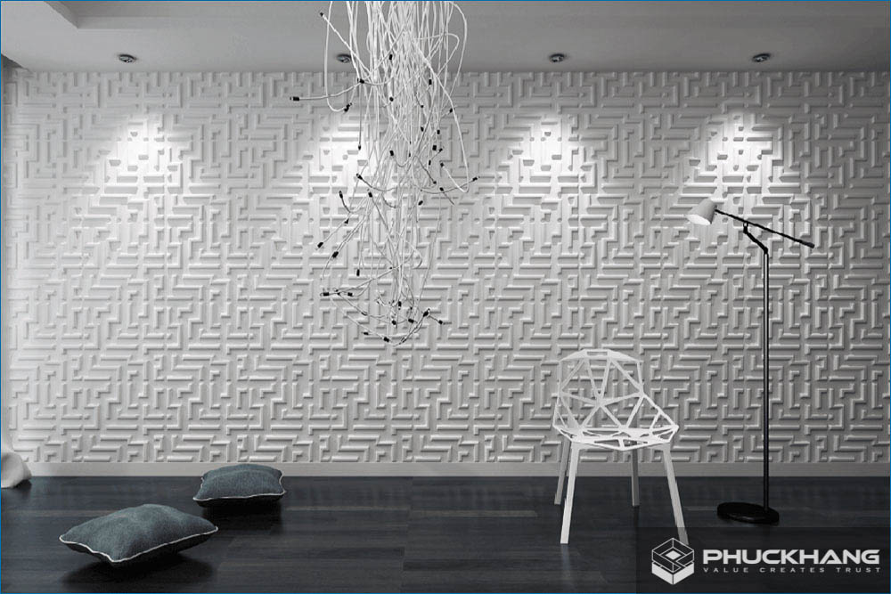 gạch giả đá 3d ốp tường