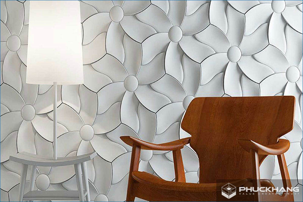 gạch giả đá 3d ốp tường