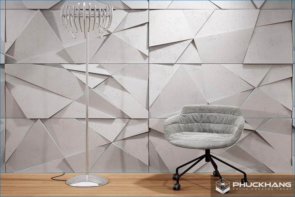 gạch giả đá 3d ốp tường