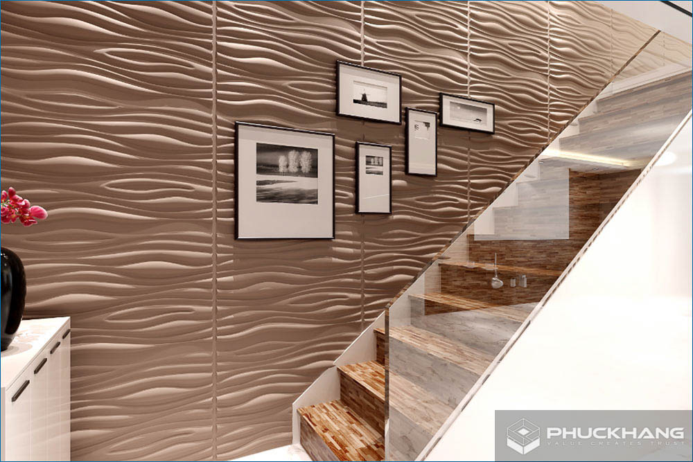 gạch giả đá 3d ốp tường