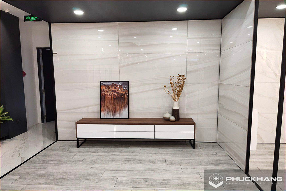 gạch giả đá ốp tường hoa cương