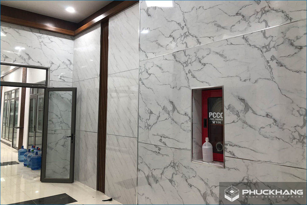 gạch giả đá ốp tường hoa cương