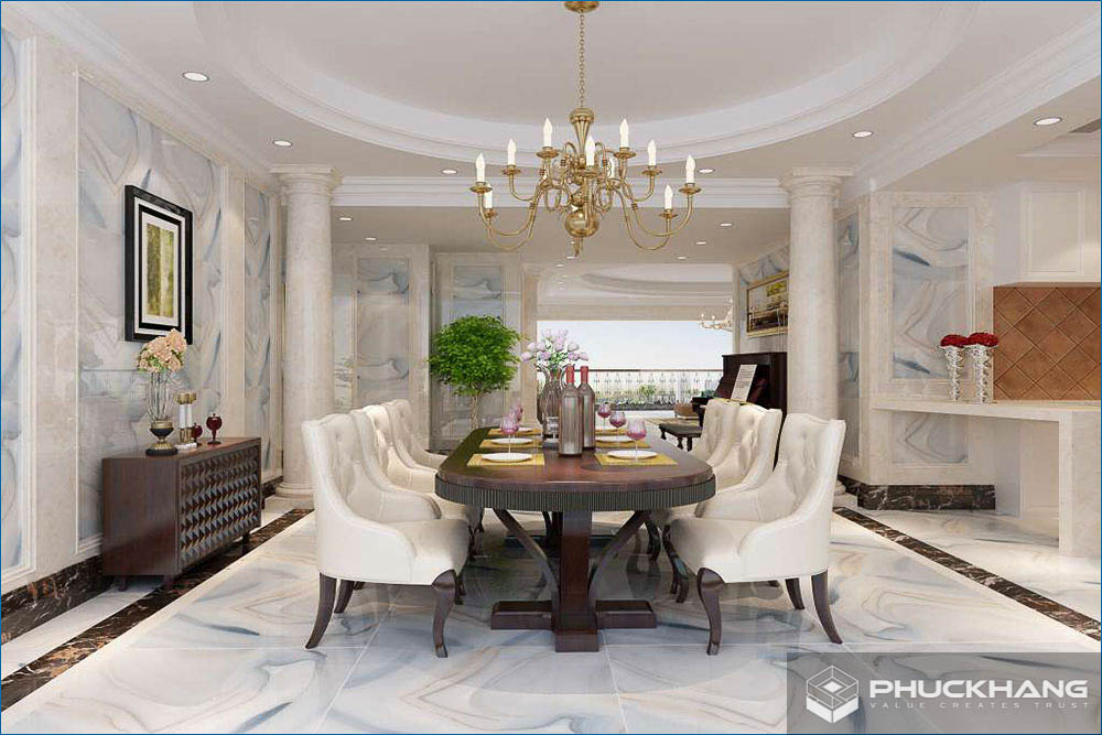 gạch giả đá marble ốp tường 