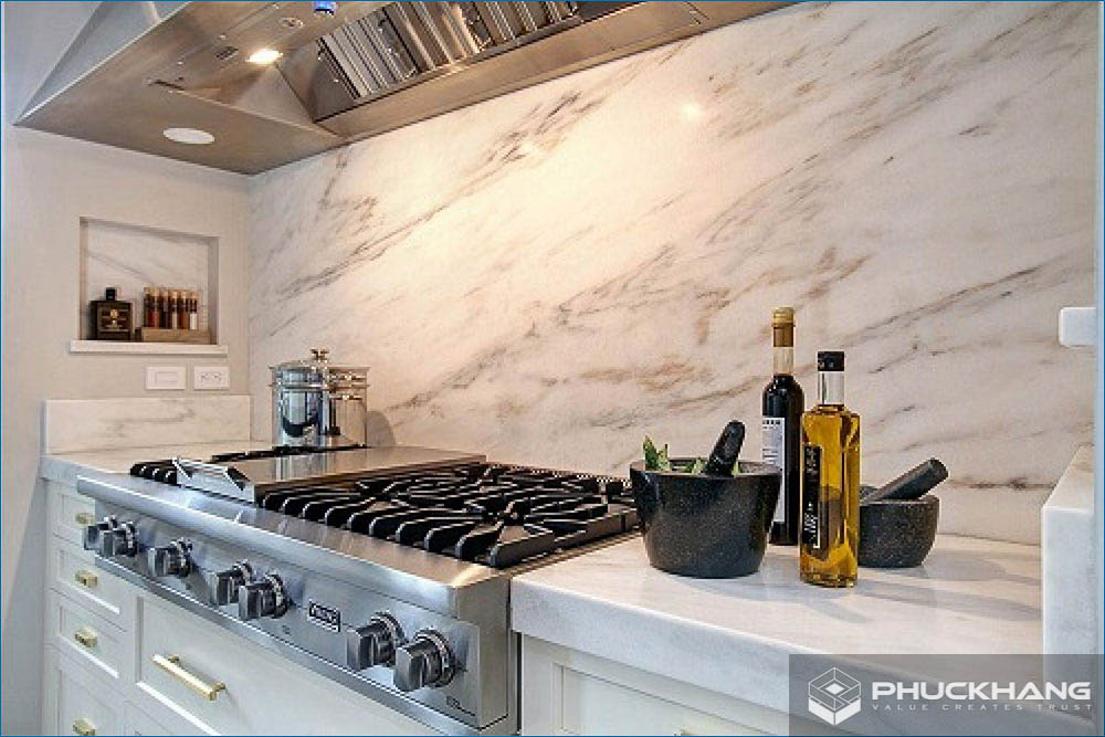 gạch giả đá marble ốp tường 