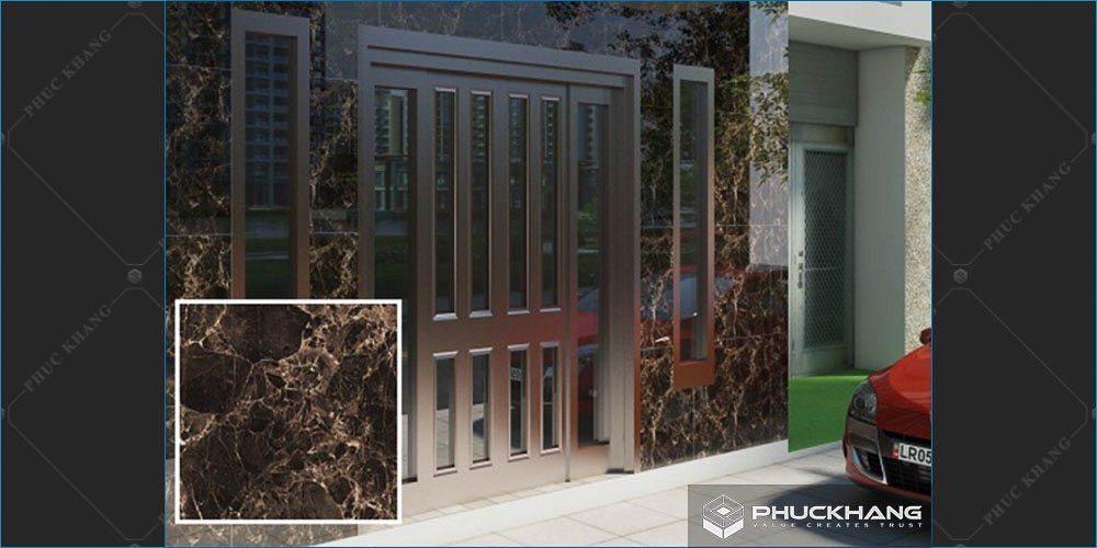 100+ Mẫu gạch ốp tường ngoài trời đẹp ấn tượng bền bỉ 2022 34 gạch ốp tường giả đá ngoài trời