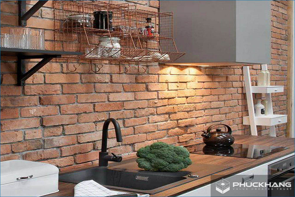 gạch thẻ ốp tường bếp