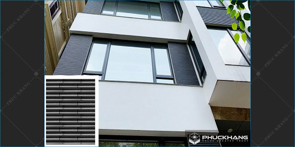 gạch thẻ ốp tường giả đá