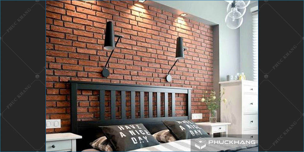gạch ốp tường phòng ngủ