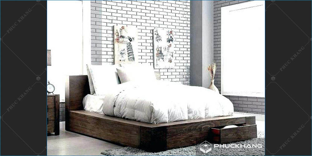 gạch ốp tường phòng ngủ