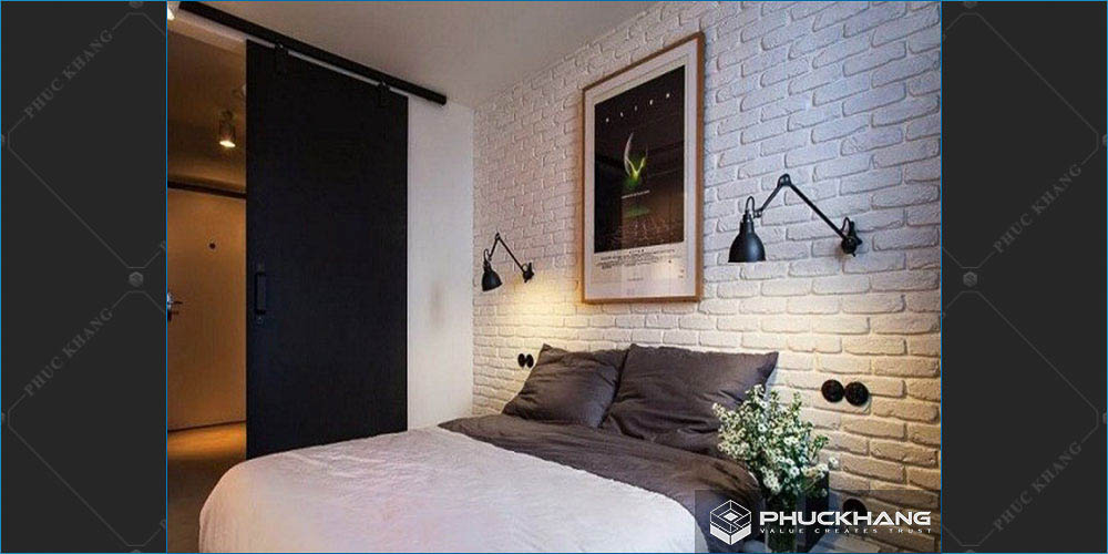 gạch ốp tường phòng ngủ