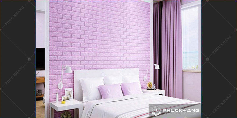 gạch ốp tường phòng ngủ