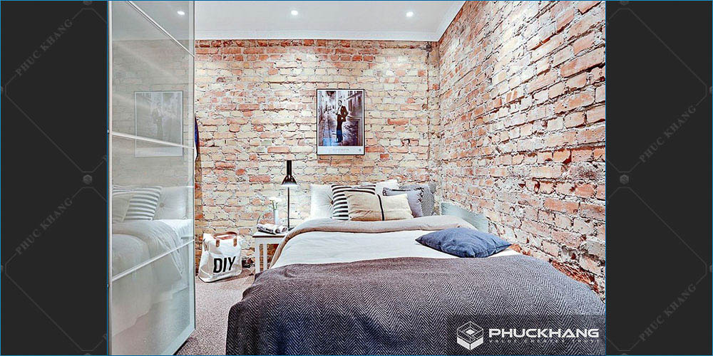 gạch ốp tường phòng ngủ