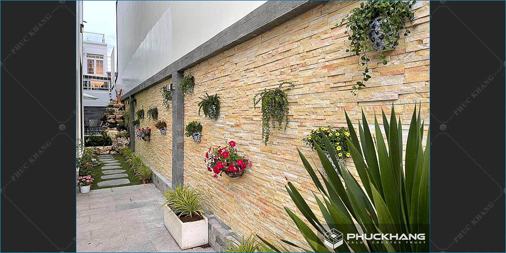 100+ Mẫu gạch ốp tường ngoài trời đẹp ấn tượng bền bỉ 2022 95 gạch trang trí ốp mặt tiền ngoài trời