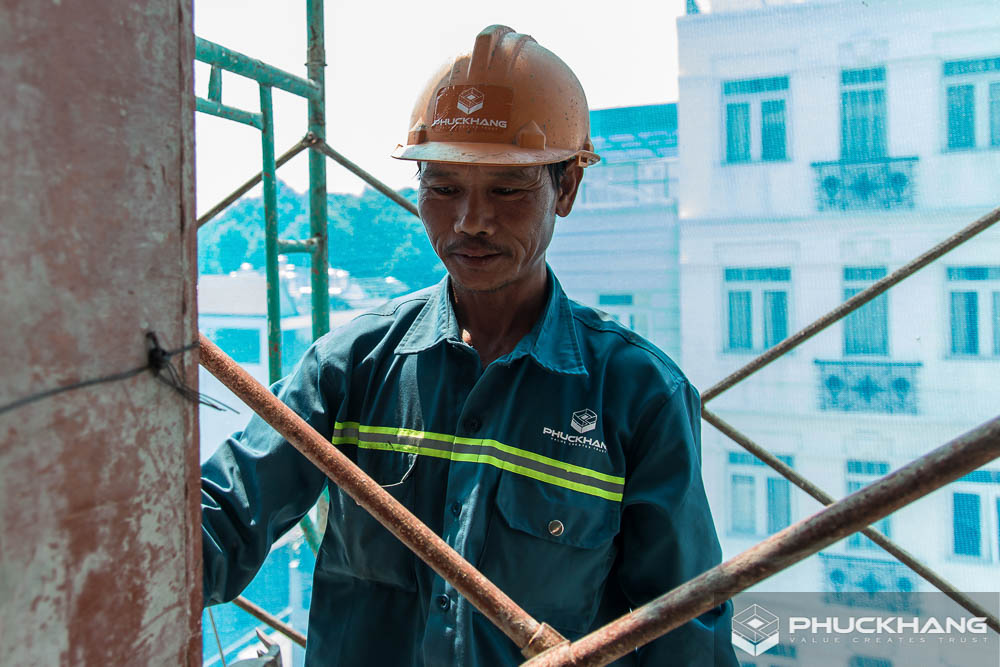 hình ảnh thi công xây nhà trọn gói quận Bình Tân