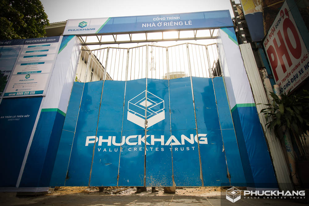 hình ảnh thi công xây nhà trọn gói Quận Phú Nhuận