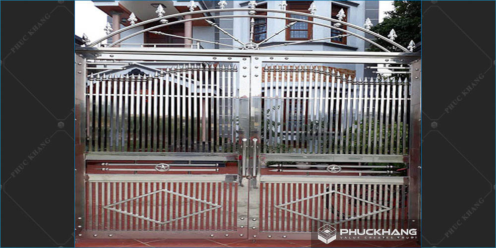 mẫu cửa 2 cánh inox đẹp