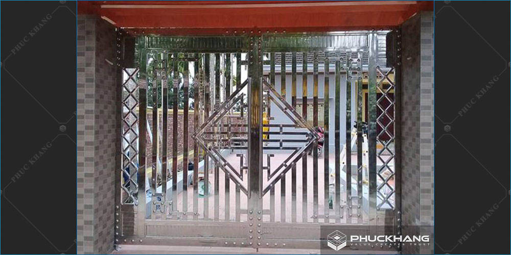 mẫu cửa 2 cánh inox đẹp