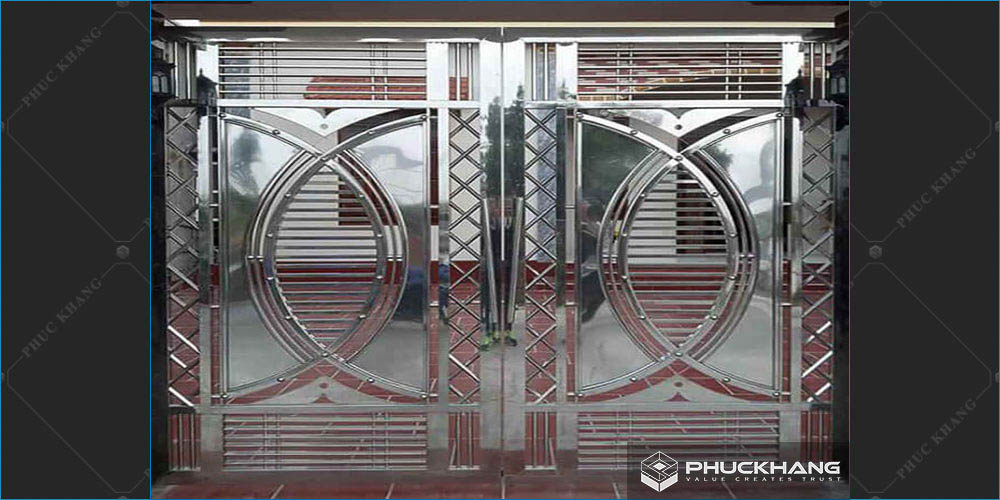 những mẫu cửa 2 cánh inox đẹp