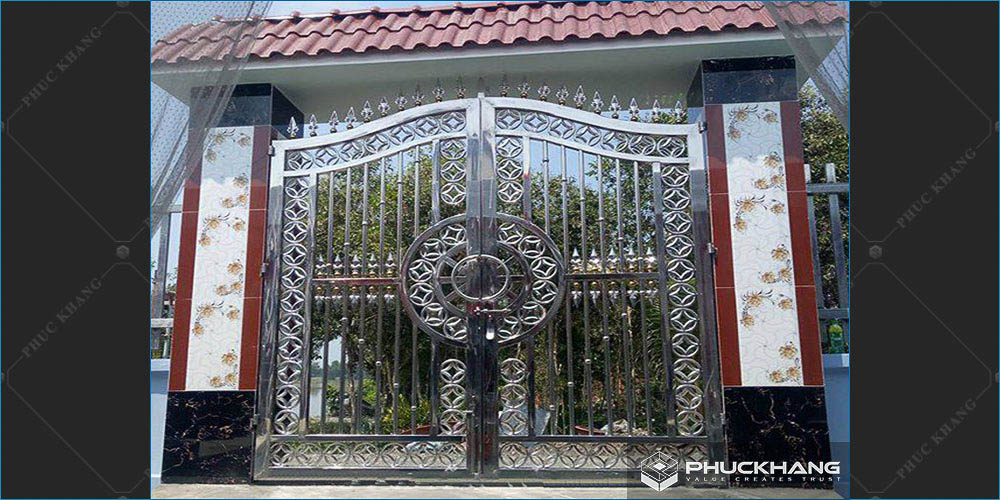 những mẫu cửa 2 cánh inox đẹp